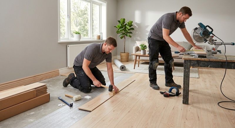 Laminate Floor Installation in Columbia, MD