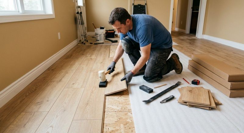 Laminate Floor Installation in Fort George G Meade, MD