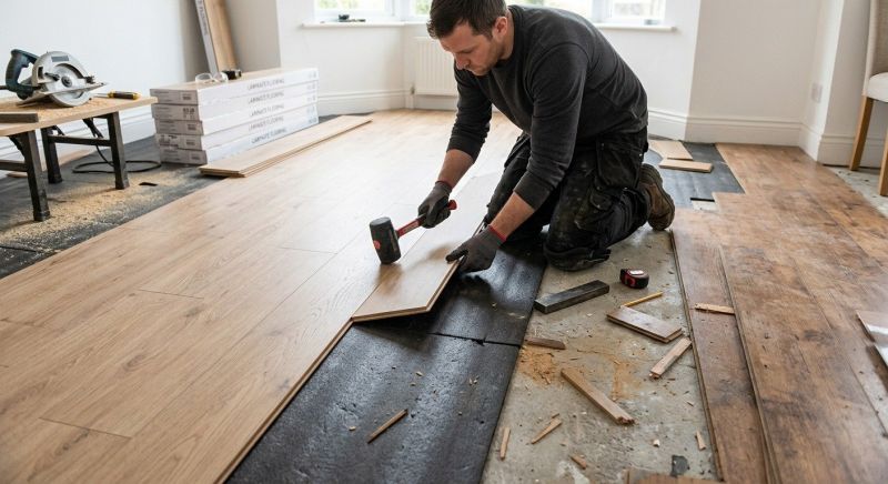 Laminate Floor Replacement in Crofton, MD
