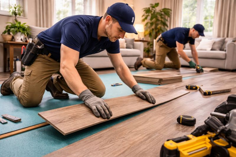 Laminate Floor Replacement in Edgewater, MD