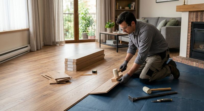 Laminate Floor Replacement in Greenbelt, MD