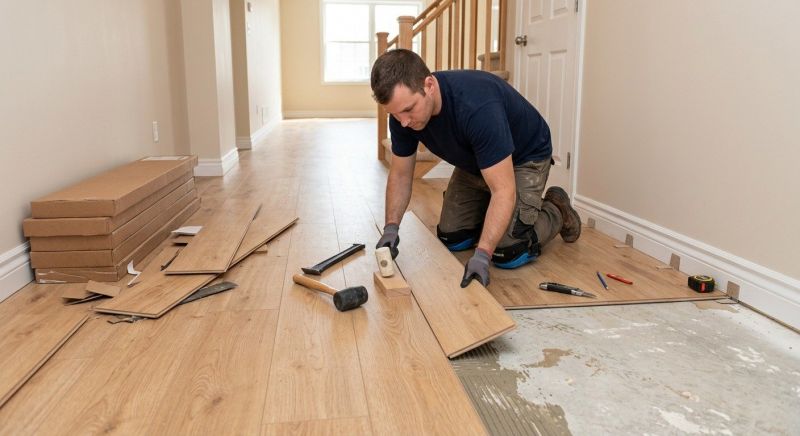 Laminate Floor Replacement in Middle River, MD