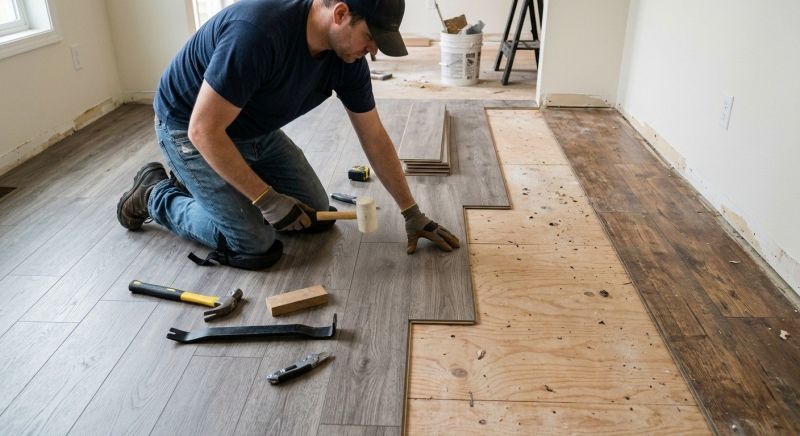 Laminate Floor Replacement in Queenstown, MD