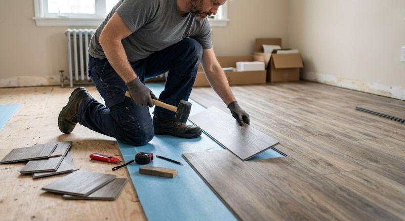 Linoleum Floor Installation in Dunkirk, MD