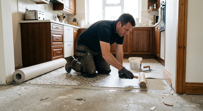 Linoleum Floor Installation in Laurel, MD
