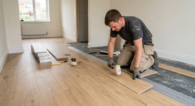 Linoleum Floor Installation in Linthicum Heights, MD