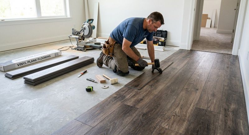 Linoleum Floor Installation in Middle River, MD