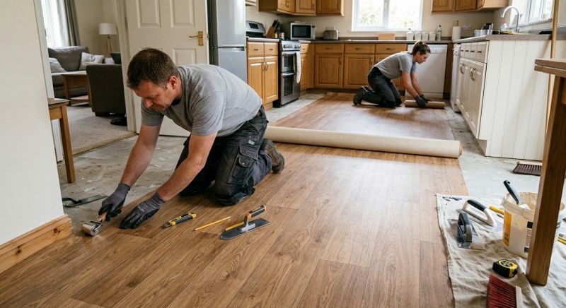 Linoleum Flooring Replacement in Annapolis, MD