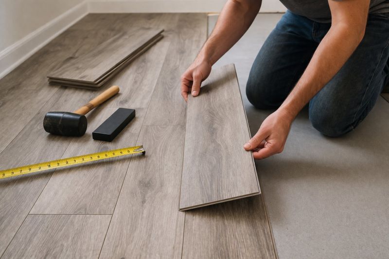 Luxury Vinyl Tile Installation in Burtonsville, MD