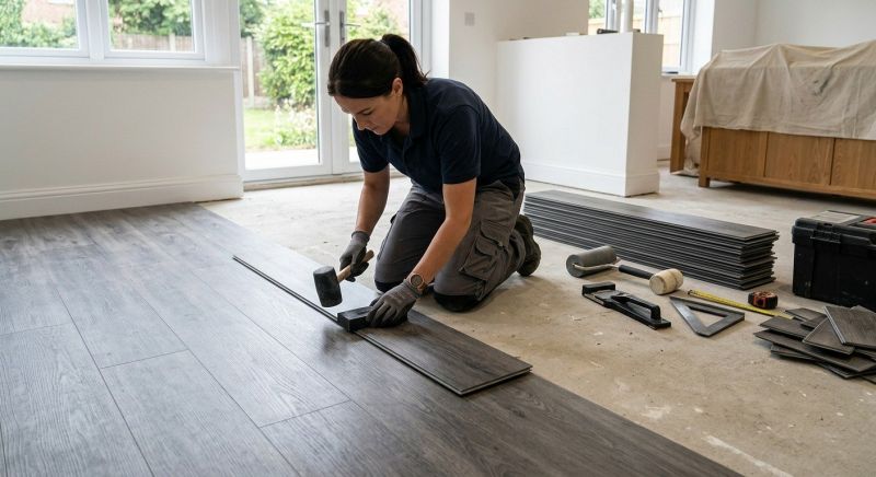 Luxury Vinyl Tile Installation in Annapolis, MD