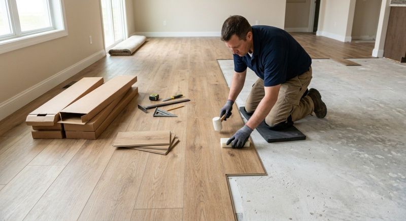 Luxury Vinyl Tile Installation in Owings, MD