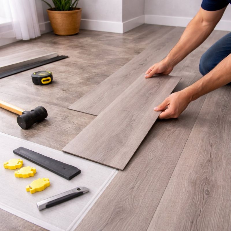 Lvt Flooring Installation in Howard County, MD