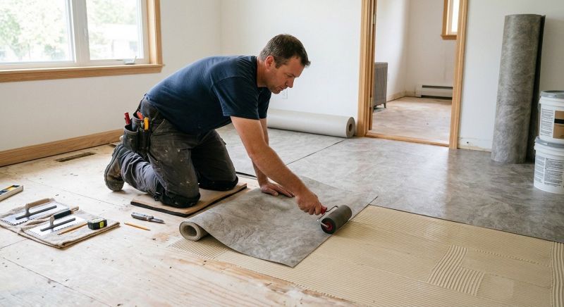 Sheet Flooring Installation in Owings, MD