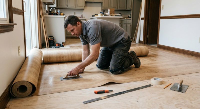 Sheet Flooring Installation in Queenstown, MD