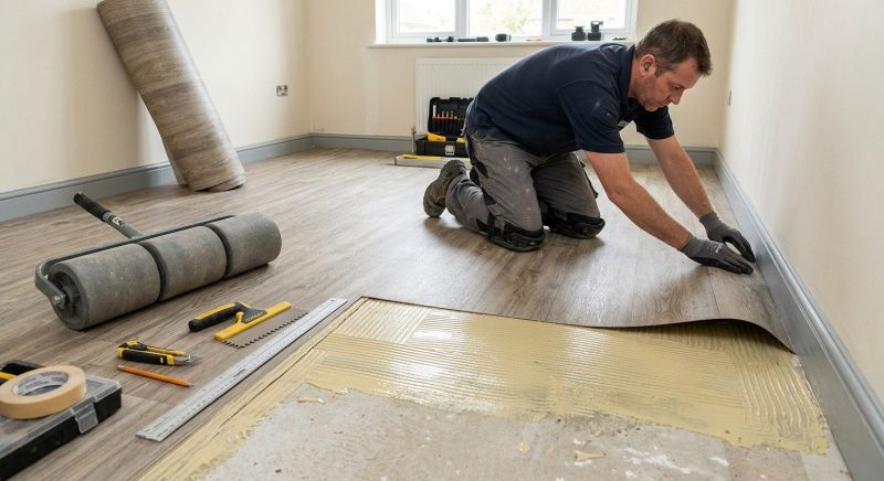Sheet Flooring Installation in Queenstown, MD