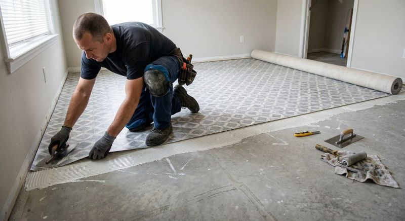 Sheet Flooring Installation in Rosedale, MD