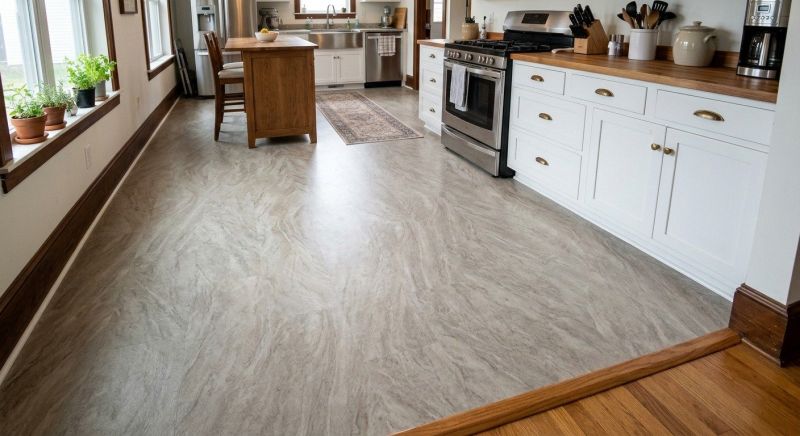 Sheet Linoleum Installation in Bowie, MD