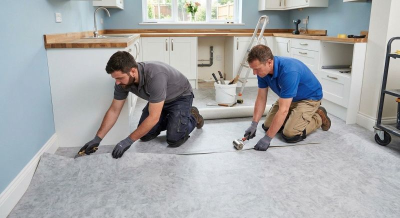 Sheet Linoleum Installation in Annapolis, MD