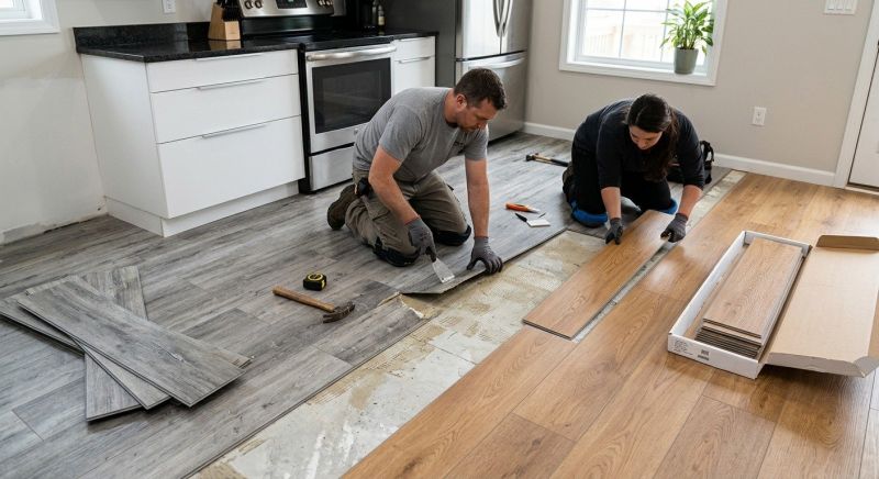 Vinyl Tile Replacement in Annapolis, MD